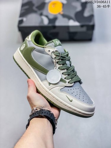 海外爆款限量发售！公司级 Travis Scott X Fragment Design X Jordan Air Jordan 1 Low Og Sp “Bap