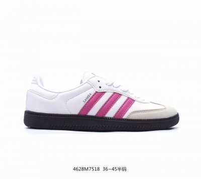 男女鞋半码制#采用荔枝纹纤维革组合磨砂革鞋面材质#外置橡胶大底带你回味最原始的永远经典，阿迪达斯 三叶草adidas Originals Samba Og桑巴舞