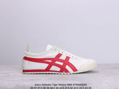 真标带半码asics 亚瑟士 男女鞋真标半码制 日产经典老牌-鬼塚虎 Onitsuka Tiger Mexico 66经典墨西哥系列复古经典百搭板鞋休闲运动鞋慢
