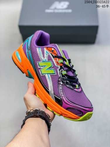 New Balance 740 V2 Concord Multi 舒适防滑耐磨 低帮跑步鞋 男女同款 紫色 桔红 绿 出货了36-45带半码 04Jxd323A