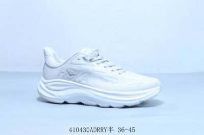 Hoka M Clifton 10代 Wide 机能轻量缓震网面增高越野男女跑步鞋 货号 1162038 410430Adrry半 36-45