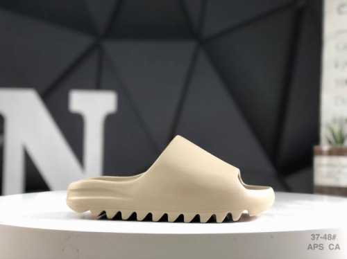 合集90 Kanye West X Yeezy Slide“Resin” 椰子拖鞋 侃爷再度联乘 采用Eva泡棉式一体成形鞋模#配置鞋底凹埳设计亦提供缓震及抓地