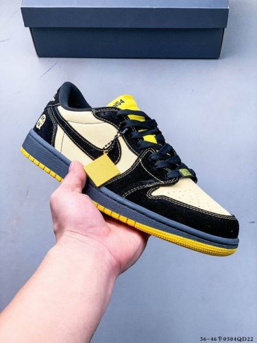 二层真标！耐克Nike Air Jordan Low 1 乔1低帮经典休闲鞋 0504Qd22