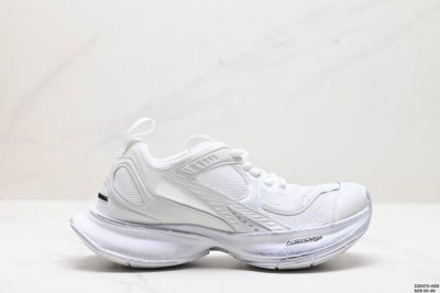公司级法国高端奢侈品牌-巴黎世家balenclaga Circuit Sneakers 环道系列低帮复古阔型老爹风潮流百搭休闲慢跑鞋 透气网织布组合纤维革鞋面材