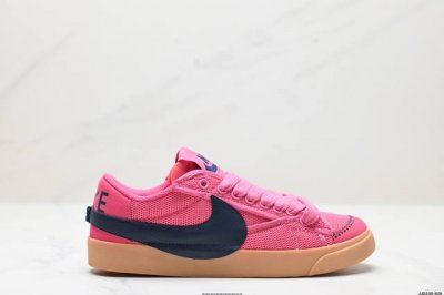公司级nk Blazer Low‘77 Jumbo 经典百搭低帮开拓者休闲运动板鞋 真硫化铝楦制作 原厂布料拼接 独家裁片完美鞋型 台湾进口软感荔枝头层皮 原盒