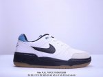 耐克Nike FULL FORCE LO扣篮系列低帮休闲运动滑板板鞋采用软质牛剖皮鞋面材质#正确后跟反口里弧度#原厂中底布正确印刷#鞋垫嵌入缓震乳胶+Sole真