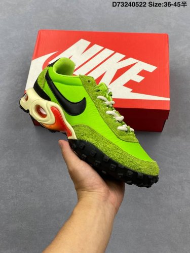 新品 耐克 Nike Air Max Waffle Sp Action Green 休闲跑步鞋 气垫缓震运动鞋华夫饼Sp发售 Fv6946-301这款鞋款融合了
