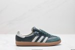真标阿迪达斯三叶草Adidas Originals Samba Og 桑巴舞系列绅士德训足球风百搭低帮休闲运动板鞋 货号:Ie9121 尺码:36 36.5 3