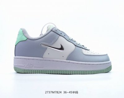 Nike Air Force 1 Low 07 Se Next Nature 白灰绿原楦头原纸板 打造纯正低帮空军版型专注外贸渠道 全掌内置蜂窝气垫 原盒配件
