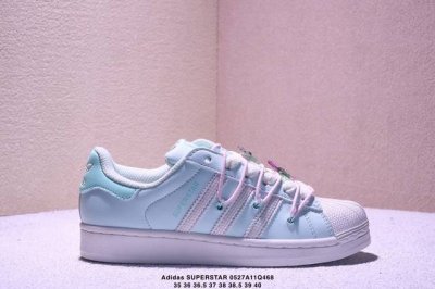 简介 真标Adidas Originals Superstar贝壳头系列 阿迪达斯 三叶草低帮经典百搭休闲运动板鞋 货号:Jr1333 尺码:35.5 36 3