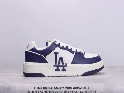 公司级korea韩国限定发售ny美国榄球洋基队限定 X Mlb Big Ball Chunky Mesh 厚底老爹系列低帮网织轻量休闲运动慢跑鞋“网眼象牙白黑n