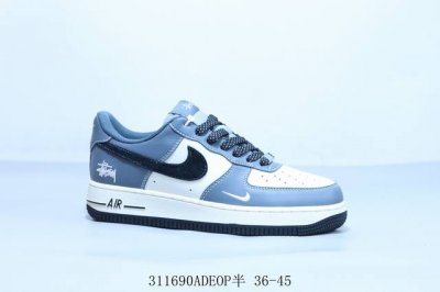 210 nike Air Force 1 Af1耐克 低帮 空军一号休闲板鞋 货号 Xz6188-311 311690Adeop半 36-45