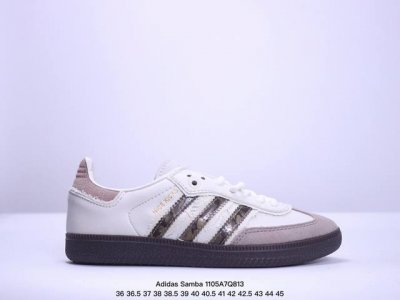真标阿迪达斯三叶草Adidas Originals Samba OG 桑巴舞系列绅士德训足球风百搭低帮休闲运动板鞋 货号:IG1025 尺码:35.5 36 3