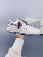 ：300 公司级Nike Air Force 1 '07 Low 空军一号 低帮 运动鞋 休闲鞋 折边针车 工艺难度大 原楦头原纸板 原装鞋盒 定制五金配件