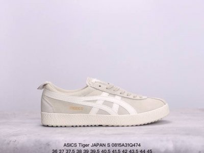 asics 亚瑟士 Japan S 春季新款男女运动复古休闲板鞋低帮耐磨运动鞋 内增高鞋垫男女鞋 asics Tiger 亚瑟士 Japan S 休闲运动鞋，F