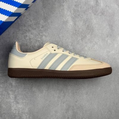 本地200 核心私 阿迪达斯/三叶草Adidas Originals Samba Og W 桑巴舞系列绅士德训足球风百搭低帮休闲运动板鞋 #男女鞋半码制#采用荔
