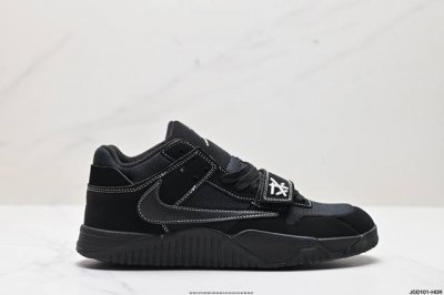 公司级travis Scott X Jordan Cut The Check 联名倒钩休闲板鞋 原楦原纸板开发 原盒原配 超高清洁度 新鞋型！ 货号:Fz811