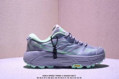 公司级Hoka Mafate Speed Three 2玛法特 超轻厚底轻量山地跑步鞋 货号:1141572 尺码:36 36.5 37.5 38 38.5 3