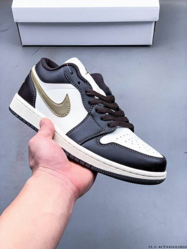 集图 头层真标！耐克Nike Air Jordan Low 1 乔1低帮经典休闲鞋 0414313H24