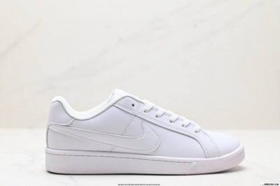 真标耐克Nike Court Royale 运动鞋低帮小白鞋轻便休闲鞋板鞋 货号:Cj9263-101 Size:36 36.5 37.5 38 38.5 39
