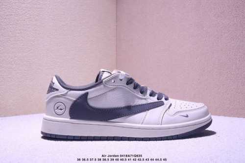 海外爆款限量发售！公司级 Travis Scott X Fragment Design X Jordan Air Jordan 1 Low Og Sp “闪电联