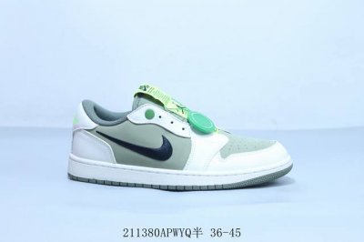 乔丹Air Jordan 1 Low Aj1 乔1低帮复古文化休闲运动篮球鞋 211380Apwyq半 36-45
