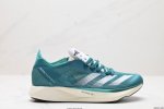公司级阿迪达斯adidas Adizero Takumi Sen 10 M耐磨减震专业跑步鞋 男款 北京马拉松40周年限定。冲向目标，一路向前，不断挑战和突破自