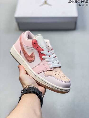 36-46半 头层带半码 Air Jordan 1 Low Quai 54 低帮 街球白黑蓝 Aj1 乔丹1代 Aj1 乔1 街球系列 白黑蓝 乔丹篮球鞋系列
