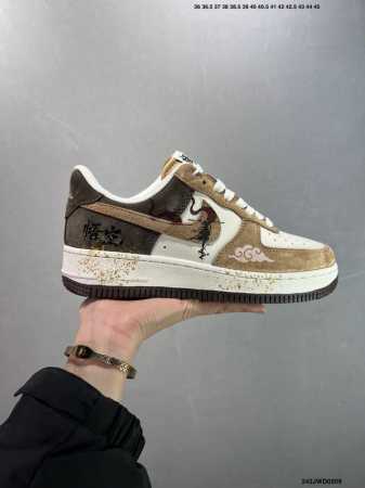 公司级 Nike Air Force 1 Low’07 空军一号低帮休闲板鞋 定制皮料 原楦原纸板 纯正空军版型 内置全掌气垫 货号：男 Cw2288-114 - 点击图像关闭