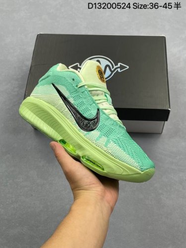福利特价 Nike Air Zoom Gt Hustle3 Blueprint 时尚百搭 減震耐磨透气 低帮 篮球鞋 货号:Fv5952-601 尺码:36-4