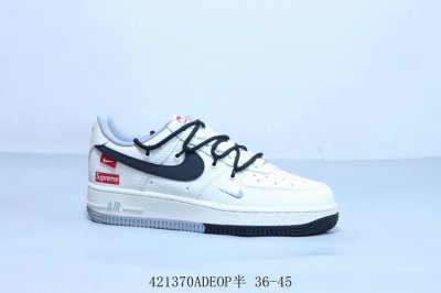 耐克 Nike Air Force 1 Af1耐克 低帮 空军一号休闲板鞋 绑带 货号 Dm6868-069 421 Adeop半 36-45