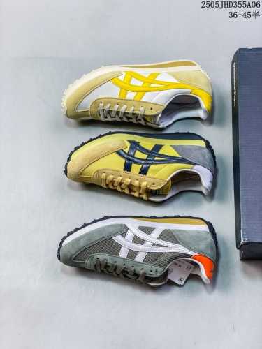 onitsuka Tiger鬼塚虎Edr 78米色黄色韩系休闲鞋阿甘鞋 尺码：见图 编码：05Jhd355A06