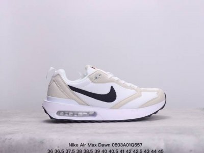 耐克nike Air Max Dawn White Tan Flower 黎明系列低帮气垫百搭休闲运动慢跑鞋 xm0803Q657