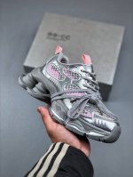 新配色Max广东大厂出品 2025赵露思，新晋潮流鞋靴品Ggcc Gg-Cc 林允同款 5Cm厚底增高 星河粒子 银白色 银角大王 月牙底绑带镂空老爹鞋 春日踏