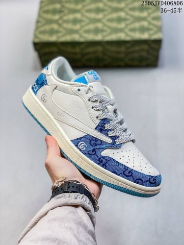海外爆款限量发售！公司级 Travis Scott X Fragment Design X Jordan Air Jordan 1 Low Og Sp “古驰联