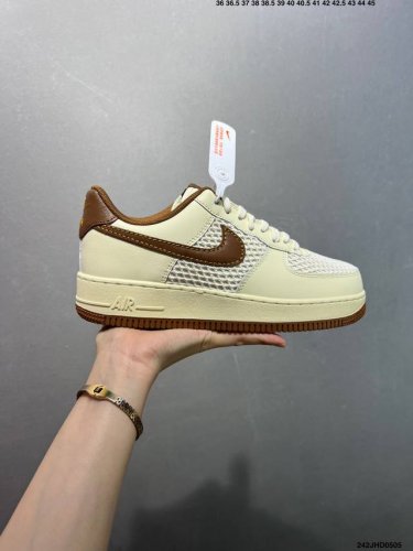 公司级 Nike Air Force 1 Low’07 空军一号低帮休闲板鞋 定制皮料 原楦原纸板 纯正空军版型 内置全掌气垫 货号：男 Cw2288-114