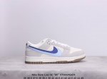 Nike Dunk Low Se “85” 双勾 Nike推出特别版dunk Low企划。此款nike Dunk Low采用灰色面革材质，鞋身左右侧均配有皮革质