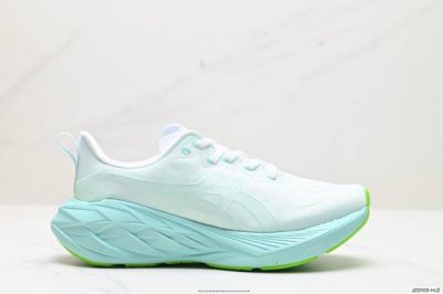 公司级asics亚瑟士 透气网眼鞋面配合部分合成革材质 采用全新ahar+橡胶材质,更加耐磨日本专业跑鞋品牌 Asics 亚瑟士 Novavlast 4 户外越