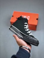 Converse匡威 1970S鞋边蕾丝甜酷朋克风高帮帆布鞋 A10026C号码35-40 半