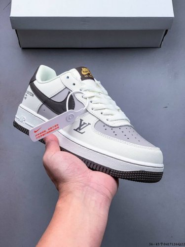 二层真标！耐克Nike Air Force 1 Low 空军一号低帮经典百搭休闲板鞋 0417126Q22
