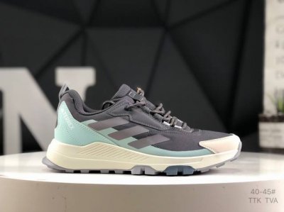 Adidas Terrex Anylander 阿迪达斯 男款运动鞋灰色系带缓震轻质舒适百搭运动鞋 货号：J P6810 Size：40-45 半 Ttk Tv