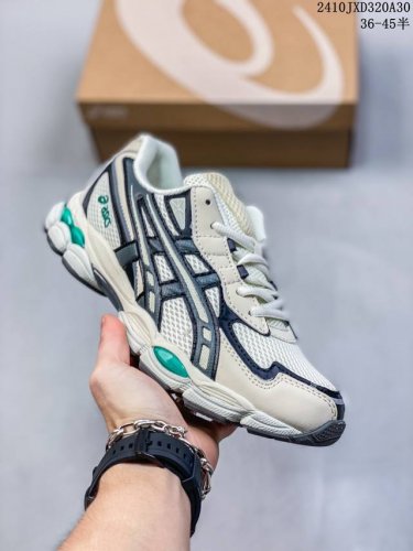 ASICS亚瑟士新款情侣休闲鞋GEL-NYC 2055男女缓震运动复古休闲鞋 尺码：36-45半 编码：10JXD320A30