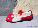 新品上市实拍 puma Speedcat 巴黎鞋 彪马巴黎运动风格 匠心设计 孔眼底座和脚趾凸起由猪八革材料制成 支持侧踏时的踏步工作 即使在健身房等使用环境中