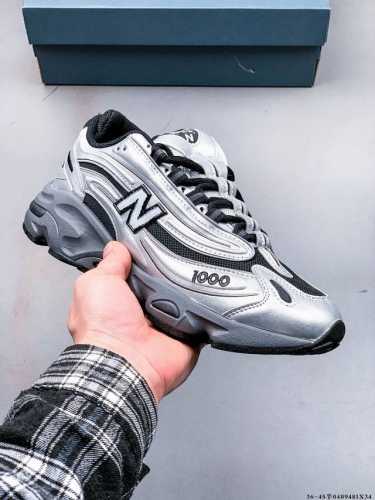 原楦原纸版开发版型#小红书穿搭款式，Nb新百伦New Balance 1000 系列低帮复古老爹风休闲运动跑步鞋 货号:M1000Sl 0409481X34