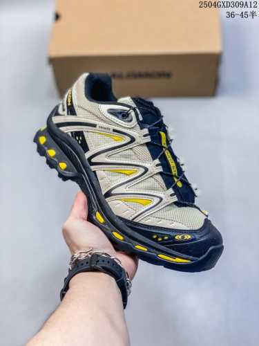 公司级Salomon Xa Pro Xt-6 Expanse 萨洛蒙户外越野跑鞋 鞋面采用Sensifit贴合技术 全方位贴合包裹脚型 鞋跟部鞋底牵引设计 提供