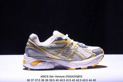 公司级asics 亚瑟士 Gel-Venture 6 系列城市休闲运动跑步鞋时尚复古男女鞋 老爹鞋 Gel- Venture6跑鞋是越野跑者的多功能选择。专为喜