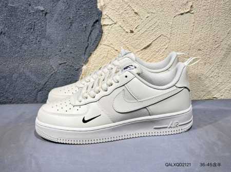 180 #新品上市实拍 Nike Air Force 1 Low 黑蓝小勾 原楦头原纸板 打造纯正空军版型 专注外贸渠道 全掌内置蜂窝气垫 原盒配件 原厂中底钢 - 点击图像关闭