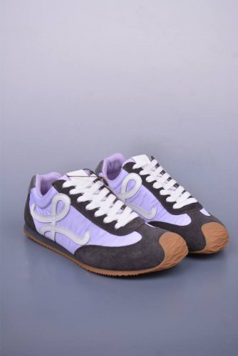 罗意威 Loewe Ballet Runner 25Ss 春季新款爆款芭蕾舞鞋 2.0系列 阿甘复古风德训薄底百搭休闲运动鞋 独家定制Nfc芯片版本 任意细节不