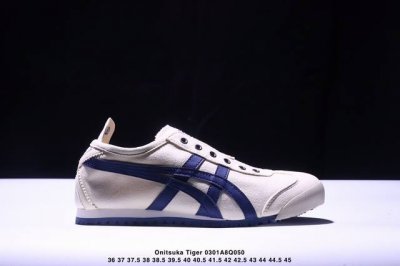 Asics 亚瑟士 男女鞋真标半码制 日产经典老牌-鬼塚虎 Onitsuka Tiger Mexico 66经典墨西哥系列复古经典百搭板鞋休闲运动鞋慢跑鞋 采用