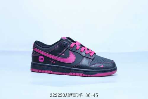 290 耐克 Nike Sb Dunk Low Pro 复古低帮 休闲运动滑板板鞋 黑粉 货号 Cy5978-118 322220Adwoe半 36-45